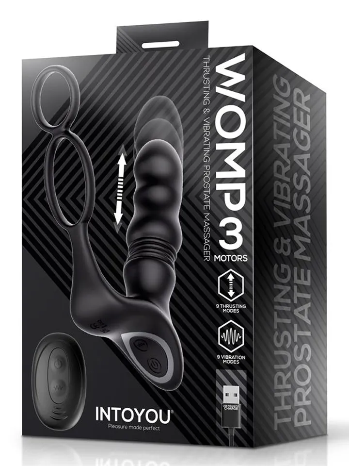 Womp Prostate Massager With Vibration & Thrusting - Prostatos stimuliatorius 5 [full]