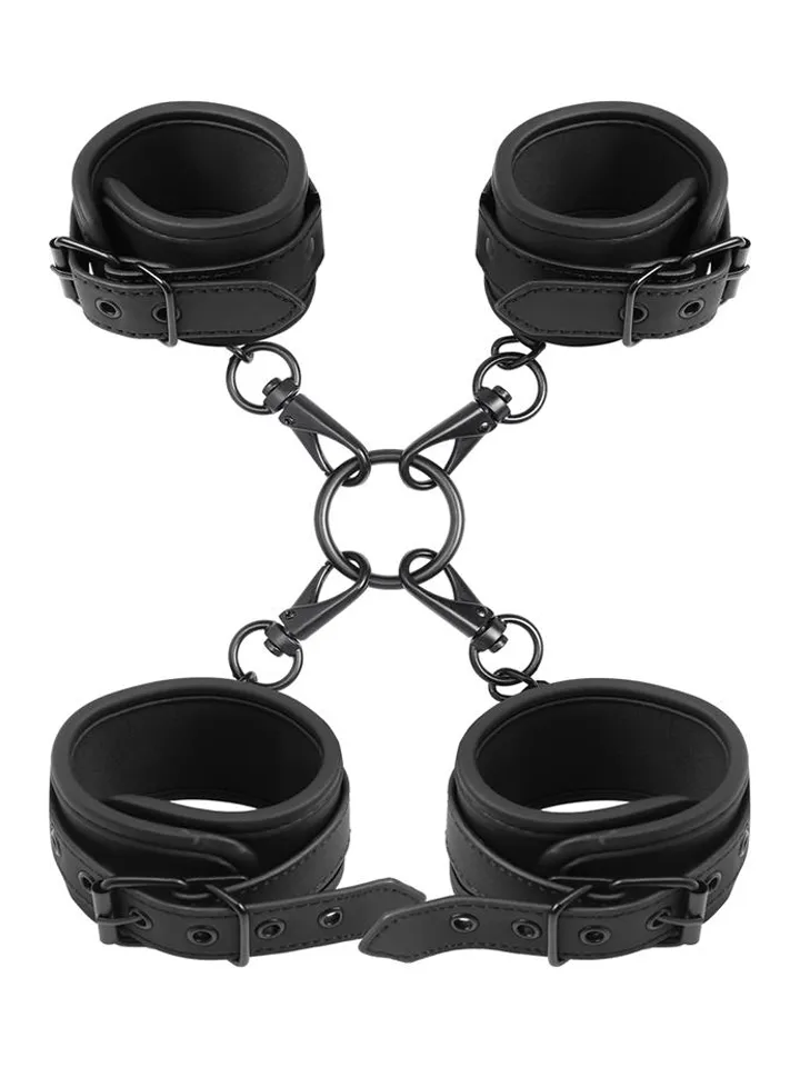 Wrist & Ankle Cuffs Set Vegan Leather - Riešas ir kulkšnies rankogaliai 1 [full]