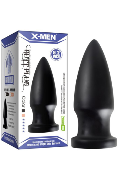 X-Men Anal Pleasure Butt Plug 24 cm - Analinis kištukas 4
