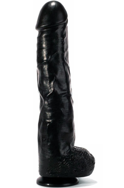 X-Men Super-Sized Dildo Black 40cm - Xl dildo 1