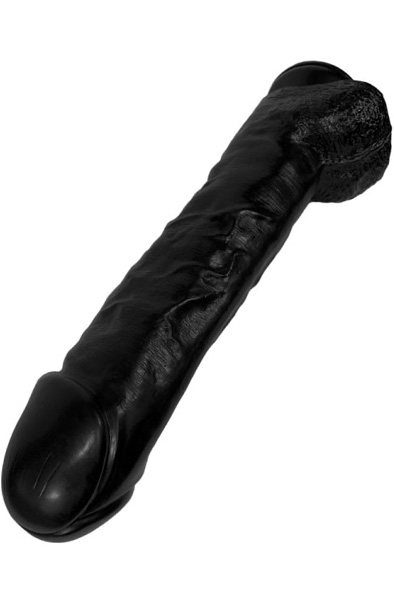 X-Men Super-Sized Dildo Black 46 cm - Papildomas tipas analinis dildo 2