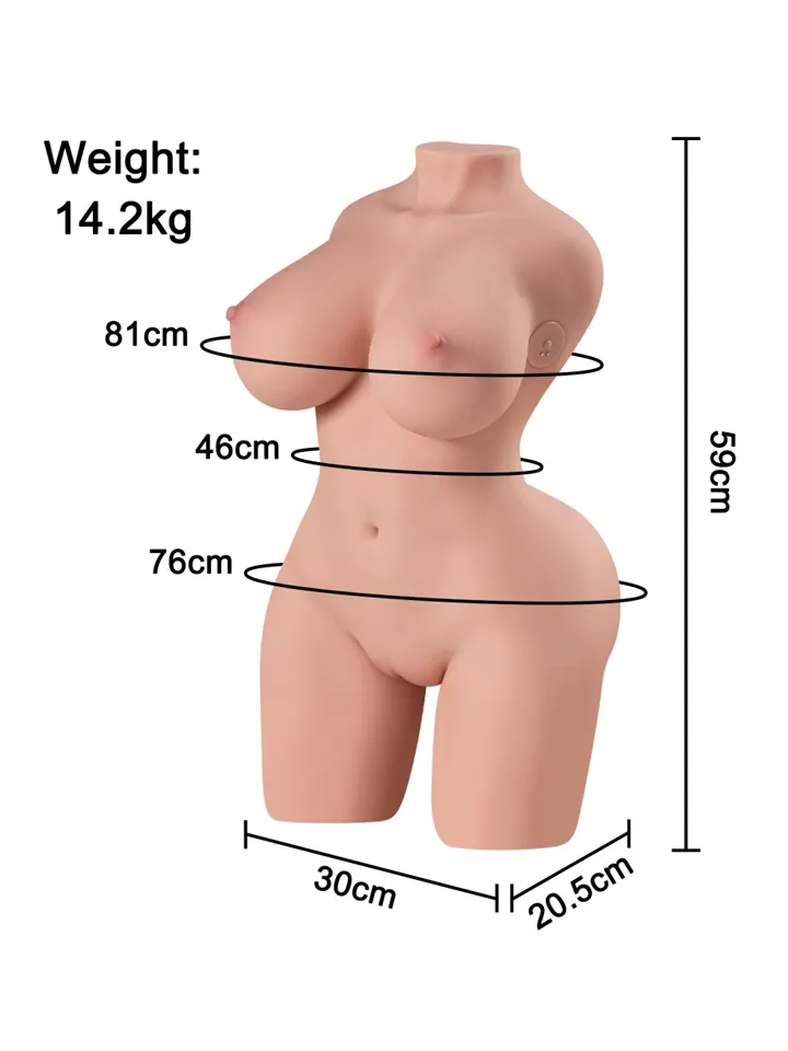 Xise Dennehy Sex Doll With APP 14 kg - Sekso lėlė 6 [full]