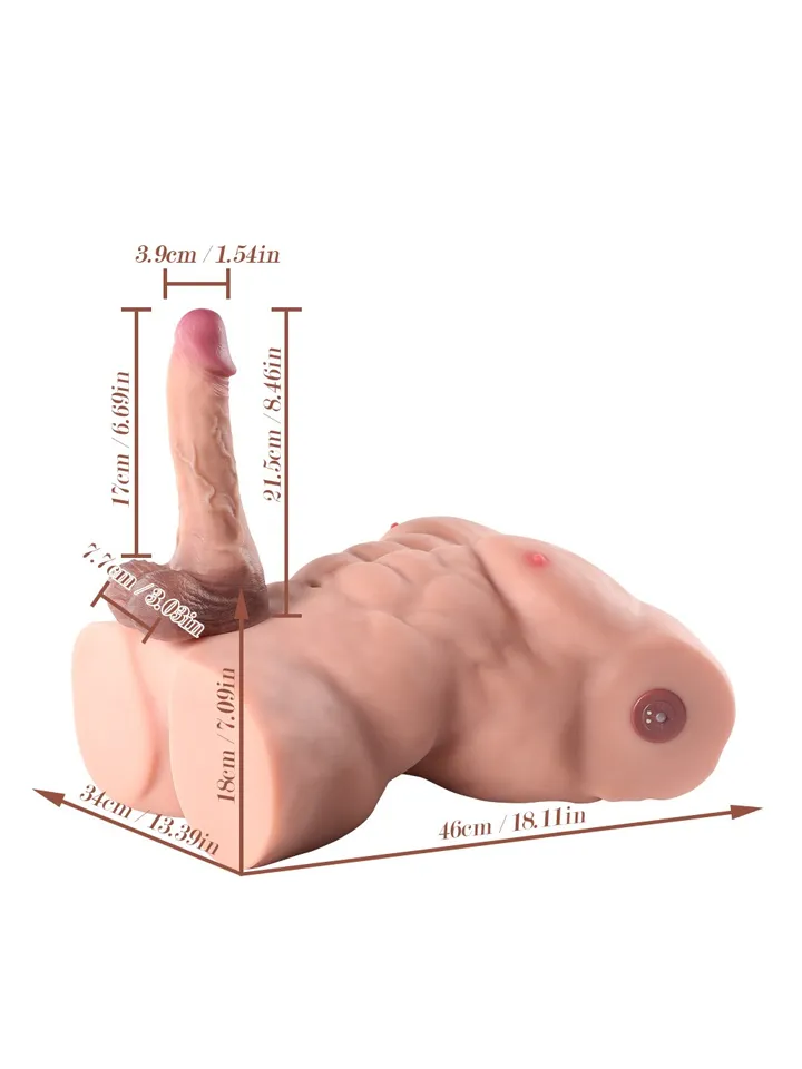 Xise Fitter Thrusting Dildo With APP 11,5 kg - Sekso lėlė 4 [full]