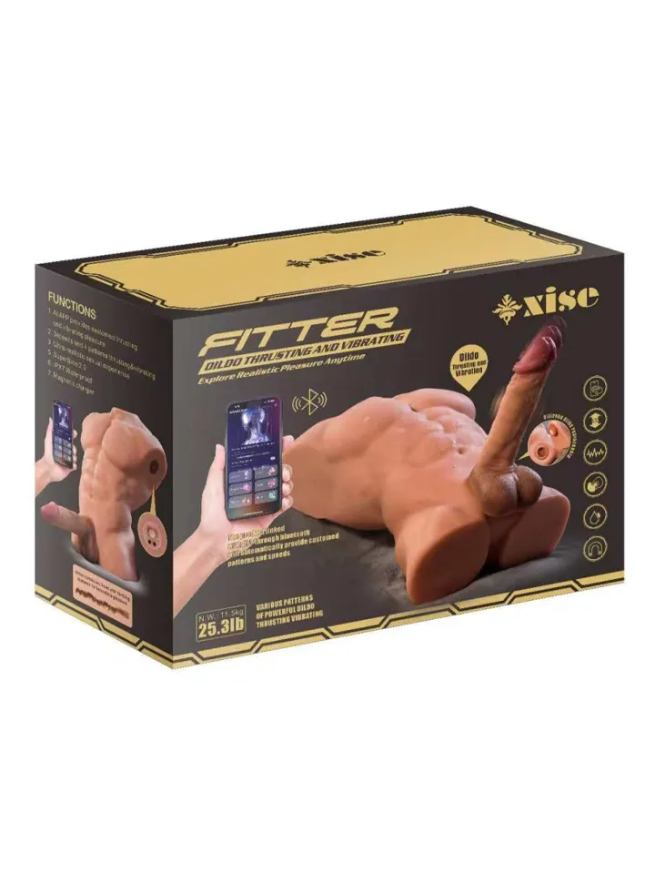 Xise Fitter Thrusting Dildo With APP 11,5 kg - Sekso lėlė 5 [full]