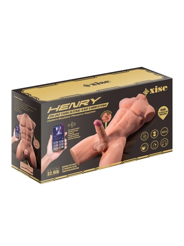 Xise Henry Thrusting Dildo 14,9 kg - Sekso lėlė 7 [full]