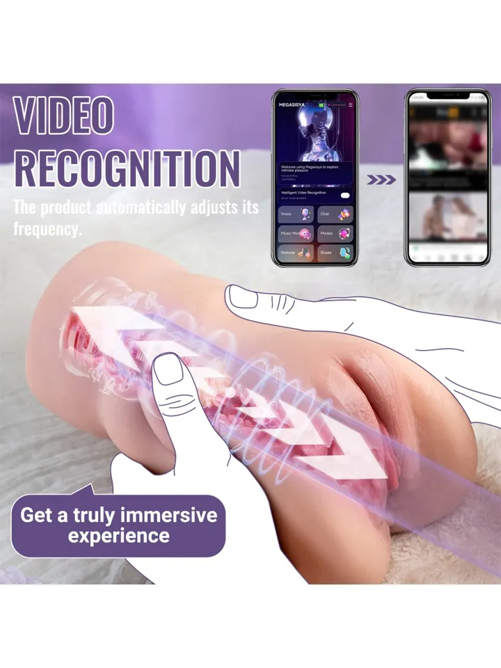 Xise Sora Masturbator - Vibruojantis makšties masturbatorius 3 [full]