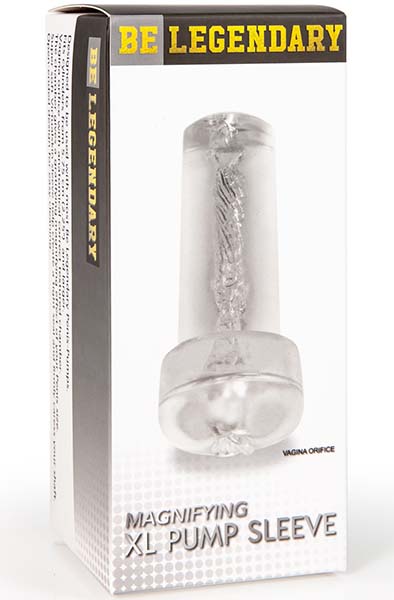 XL Crystal Clear Magnifying Sleeve - Masturbatorius 3