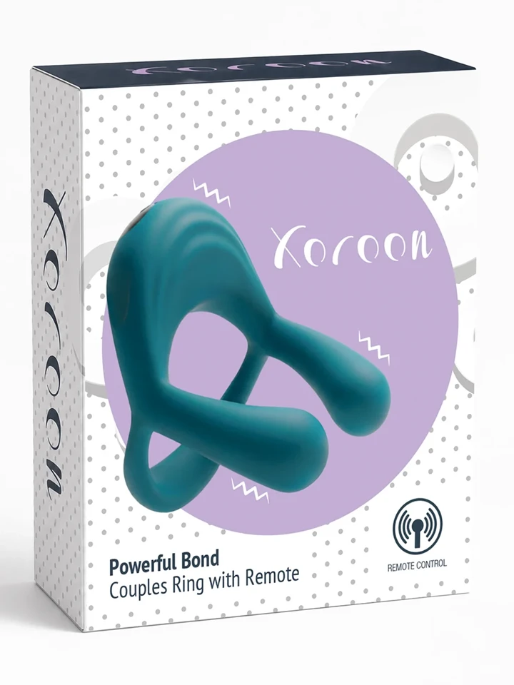 XOCOON Bond Vibrating Couples Ring + Remote - Porų vibratorius 4 [full]