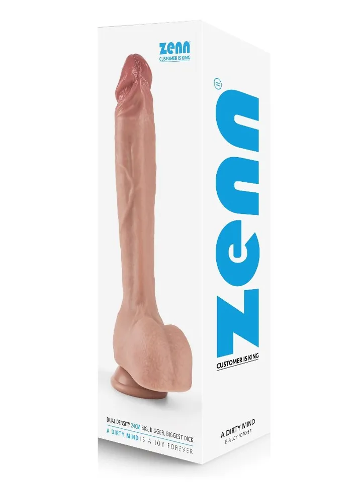 Zenn Dual Density Dildo 24 cm - Gyvenimo dildo 4 [full]