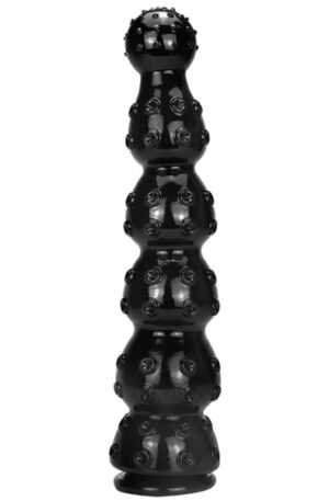 Zeus Dildo Black 40 cm - Papildomas tipas analinis dildo 1