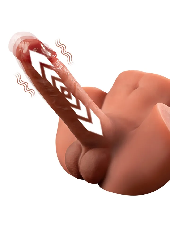 Zoe Thrusting Vibrating Dildo - Manlig Sexdocka 1 [full]