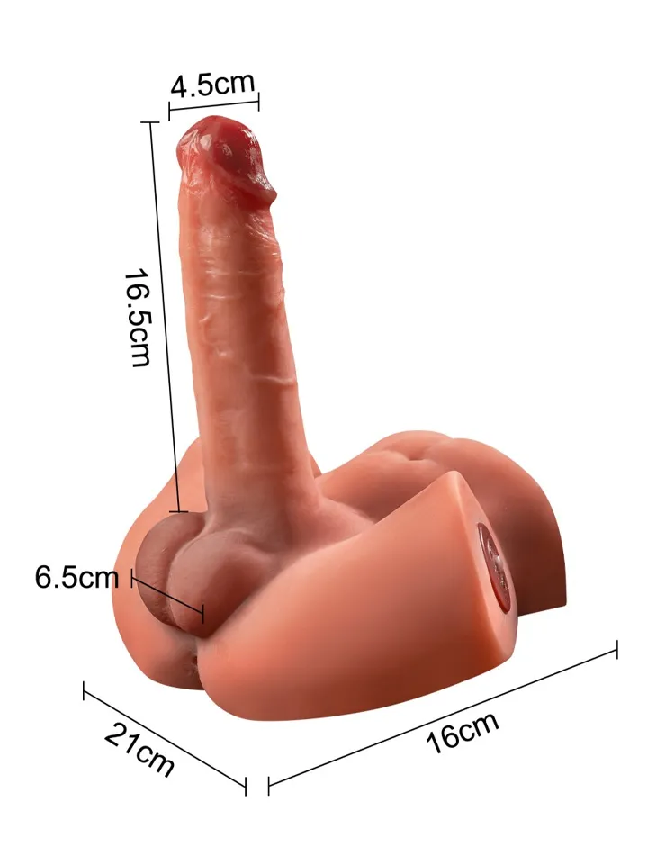 Zoe Thrusting Vibrating Dildo - Manlig Sexdocka 6 [full]