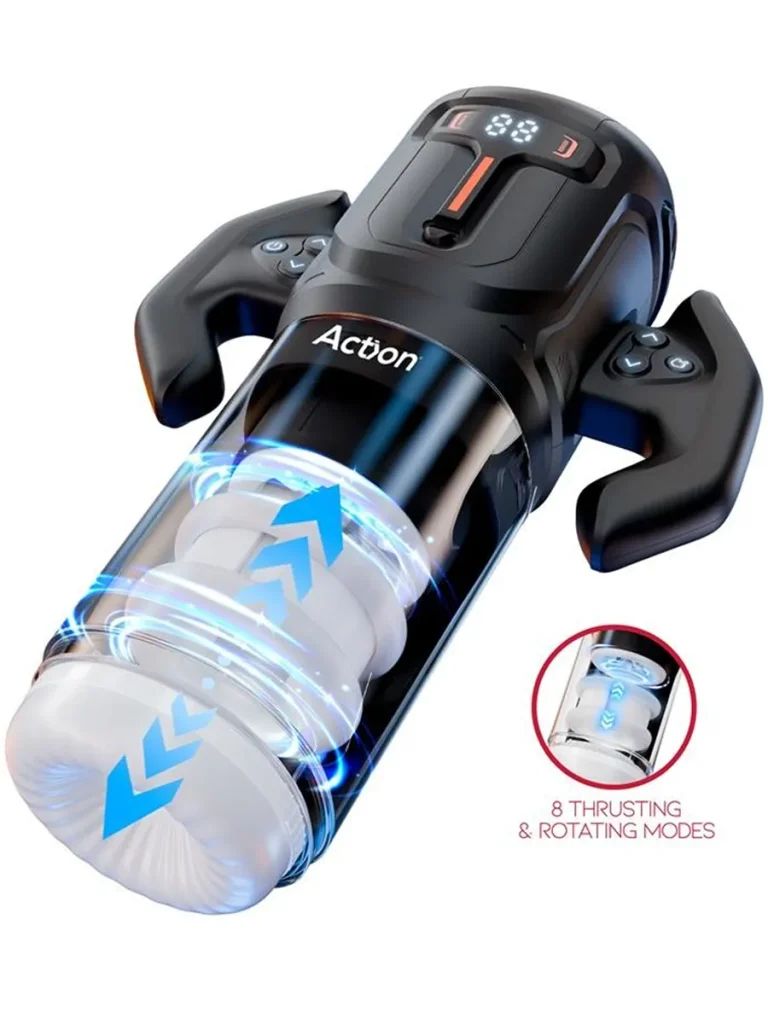 Zyon Thrusting & Rotating Masturbator - Automatinis masturbatorius 2