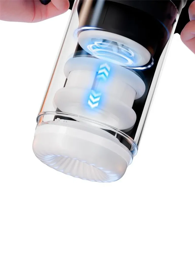 Zyon Thrusting & Rotating Masturbator - Automatinis masturbatorius 6